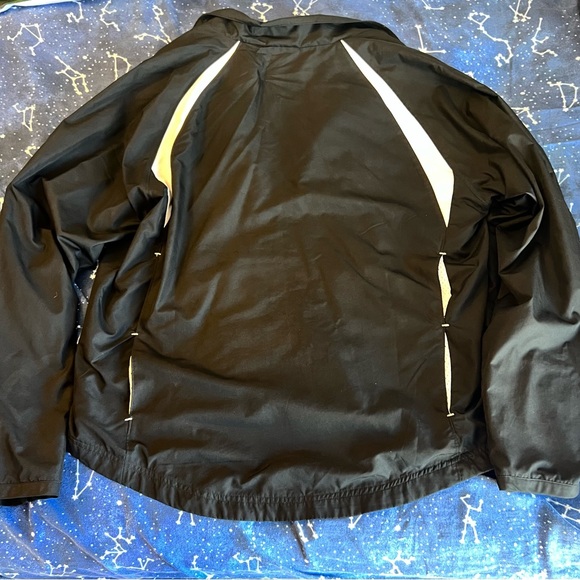 Black & White Under Amour Zip Up Windbreaker - Picture 2 of 2